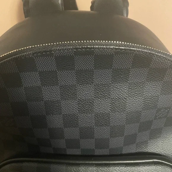 Authentic NEW  LOUIS VUITTON Josh backpack Damier Graphite Black Gray N40365 - Picture 10 of 16